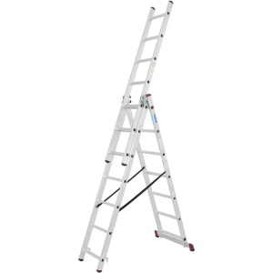 KRAUSE Corda Trodelne Aluminijumske Merdevine 3x7 - 4,2m - Img 1