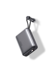 KSIX BPB20PD22INTG 20000mAh MINI POWERBANK 22.5W, LED DISPLAY+KABL USB-C I LIGHTNING - Img 5