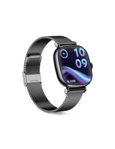 KSIX BXSW30N IRIA AMOLED 1.7" 4D PAMETNI SAT, METALNA +SIL.NARUKVICA, Crni - Img 3