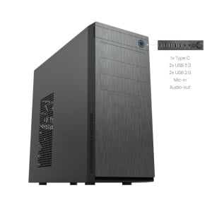 Kuciste Chieftec HC-10B-OP, Crni - Img 2