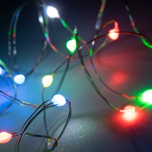 Lampice za jelku sa 100 višebojnih LED dioda - Img 1