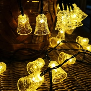 Lampice za jelku sa 50 toplo belih LED dioda - Img 2