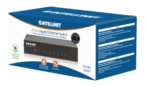LAN switch Intellinet 530347 10/100/1000 8port/metalni - Img 2