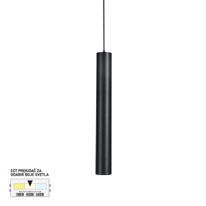 LED magnetna visilica CCT ULTRA SLIM FMS4001-7 BK - Img 2