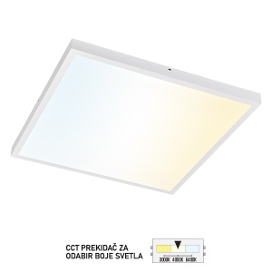 LED panel nadgradni 600x600 LPA-08-50S CCT