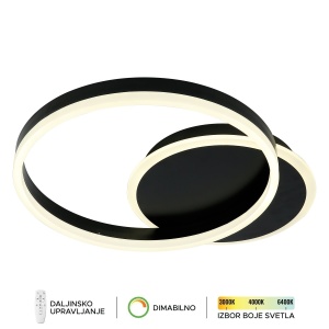 LED plafonska lampa F2047-46C BK - Img 2