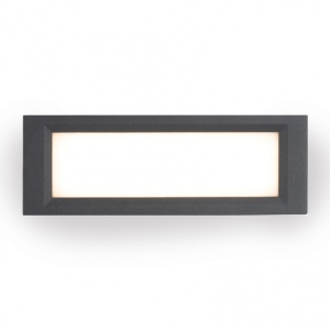 LED SVETILJKA JM-073 ZIDNA 6.5W 3000K IP65 ANTRACIT - Img 2