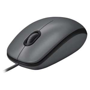 LOGITECH Opticki mis crni zicani 1000dpi M100 - Img 5