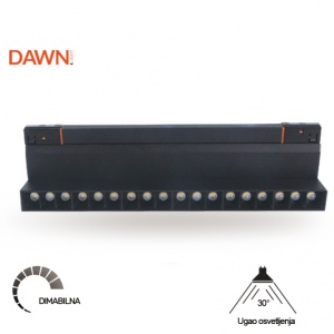 MAGNETIC SVETILJKA LED24-20W 3000K 30° 48V DC - Img 4