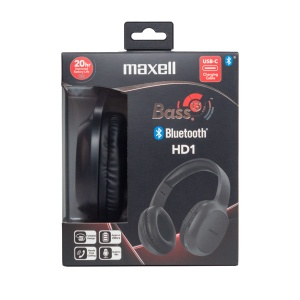 MAXELL SLUŠALICE BASS 13 HD1 C KONEKTOR BLUETOOTH 5.1 Crne - Img 4
