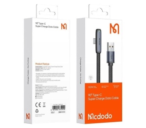 MCDODO CA-3340 KABL USB NA TIP-C UGAO 90', 6A 100W, Dužina 1,2m - Img 2