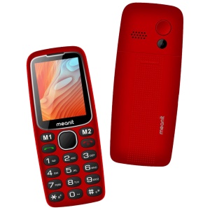 MeanIT Telefon mobilni, 2.4" ekran, SOS dugme, crni - Senior 10 Plus, Crveni - Img 2