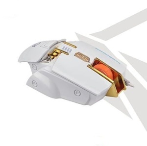 MEETION M975 GEJMERSKI USB ŽIČNI Miš 2600 dpi, BELI - Img 2