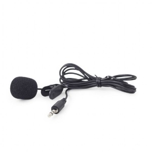 MIC-C-01 Gembird Clip-on mikrofon 3.5mm black FO - Img 1