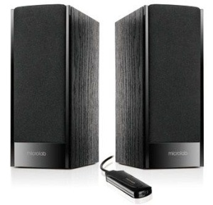 Microlab B56 Stereo zvucnici, black, 3W RMS(2 x 1.5W), USB power,3.5mm - Img 2