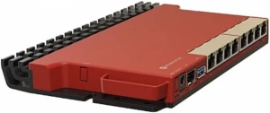 MikroTik Ruter RBL009UIGS-RM ,220 x 125 x 22 mm, crno-crvena - Img 2