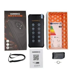 Mobilni telefon Hammer IRON 6 5G 8GB/256GB Black IP69K - Img 2