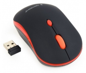 MUSW-4B-03-R Gembird Bezicni mis 2,4GHz opticki USB 800-1600Dpi black/red 103mm - Img 2