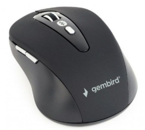 MUSWB-6B-01 Gembird Bezicni BLUETOOTH mis opticki USB 800-1600Dpi black 95mm - Img 2