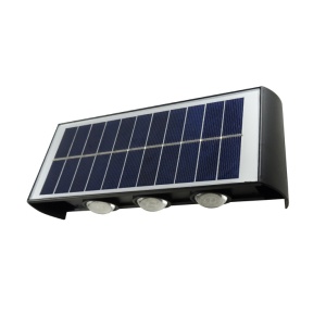 Nazidna solarna lampa YW13173-3253-2x3 3000K, IP44, 210x80x55 mm - Img 1