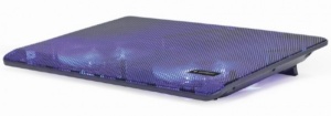 NBS-2F15-05 Gembird hladnjak za laptop, 15.6 2x125mm Fan, USB, 340x250mm, Ergo Stand - Img 3
