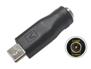 NPC-5.2x2.5mm USB TYPE-C DC to DC 20V Connector (V) (prodaje se na komad) - Img 2