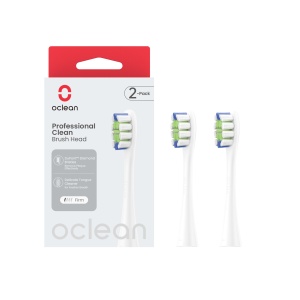 OCLEAN 553765 P1C1 GLAVA ZA EL. ČETKICU ZA ZUBE 2 KOM Bela - Img 2