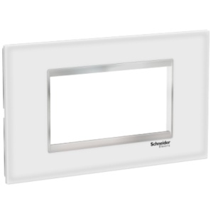 Okvir staklo 4M beli-hrom LMR7964038 - Img 2
