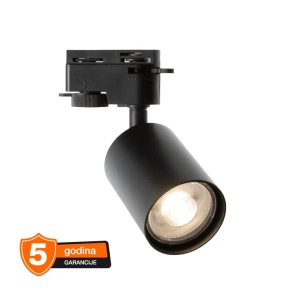 OSRAM ELEMENTAL crni monofazni šinski reflektor 6W