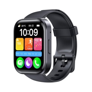 Oukitel BT103 Smart Watch 300mAh/Heart rate/SpO2/Crni