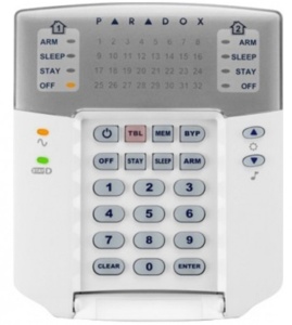 Paradox tastatura K32+ LED sifrator do 32 zone - Img 1