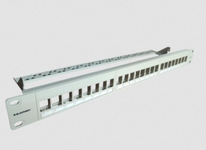 Patch panel Blaupunkt 19in 24 portni za modulare - Img 3
