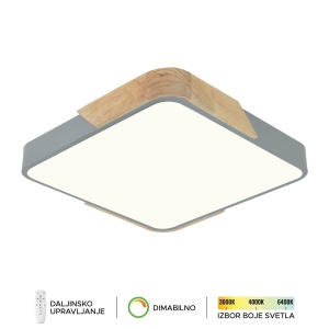 Plafonska lampa F2812-30C GY+WD - Img 2