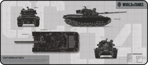 Podloga Gaming Yenkee YPM WT90 900x400x4mm - Img 1