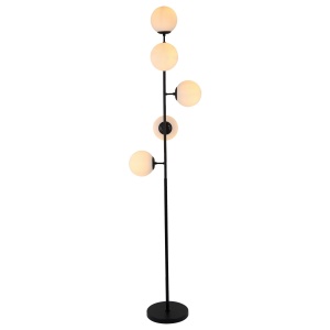 Podna lampa F7031-5F BK+WH - Img 3