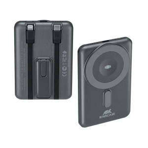 Power Bank Rivacase VA2607 5000mAh Magsafe Qi WIRELESS 15W + QC/PD20W
