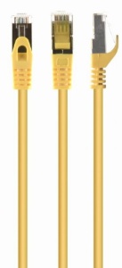 PP6-1M/Y Gembird Mrezni kabl, CAT6 FTP Patch cord 1m yellow - Img 1
