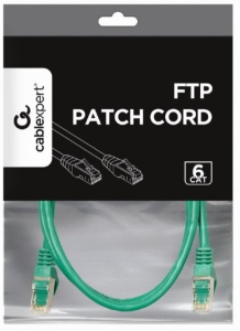 PP6-3M/G Gembird Mrezni kabl, CAT6 FTP Patch cord 3m green - Img 2