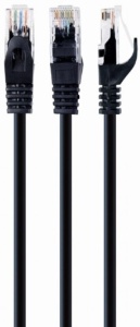 PP6U-1.5M/BK Gembird Mrezni kabl, CAT6 UTP Patch cord 1.5m black - Img 1
