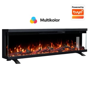 PROSTO smart elekt. panorama 60" 3u1 kamin 1800W