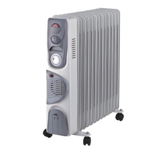 PROSTO uljani radijator 13 rebara sa ventilatorom