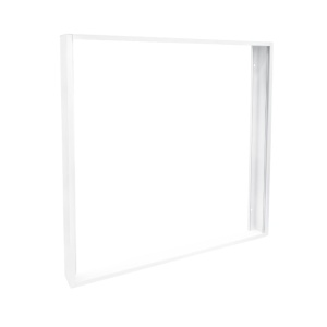 Ram za LED panele, 595x595x65, Alu., beli