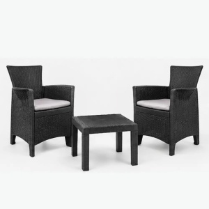 Ratan Garnitura Set Forest Antracit