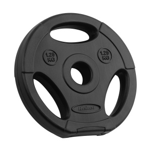 REBEL ACTIVE Bitumenski tegovi sa tri rukohvata set 4x1.25kg / 31mm RBA-2120 - Img 2
