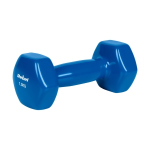 REBEL ACTIVE Bučice tegovi za ruke HEX liveni vinilni par 2x1.5kg RBA-2340-1.5 - Img 3