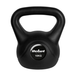 REBEL ACTIVE Girja rusko zvono sa gumenom oblogom, 10 kg, model RBA-2315 - Img 2