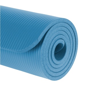REBEL ACTIVE Joga i fitnes prostirka NBR pena 1cm plava RBA-3150-BL - Img 4