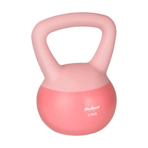 REBEL ACTIVE Meka vinilna girja (Soft Kettlebell), 2.5 kg, model RBA-2333-02.5