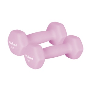 REBEL ACTIVE Neopren HEX bučice par 2x2kg RBA-2330-2