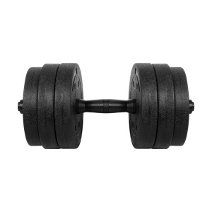 REBEL ACTIVE Podesive bučice sa gumenom oblogom, par 2x10 kg, model RBA-2328-10 - Img 4